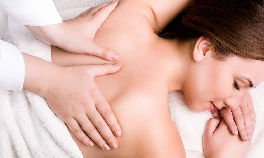 Woman Getting a Massage